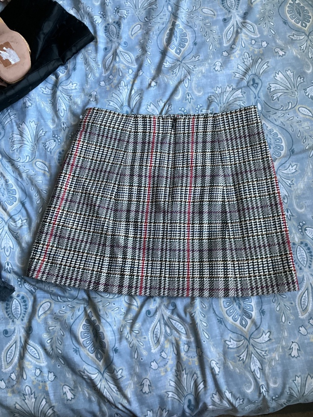 Veronica Beard Plaid Mimi Skirt - Picture 5 of 6